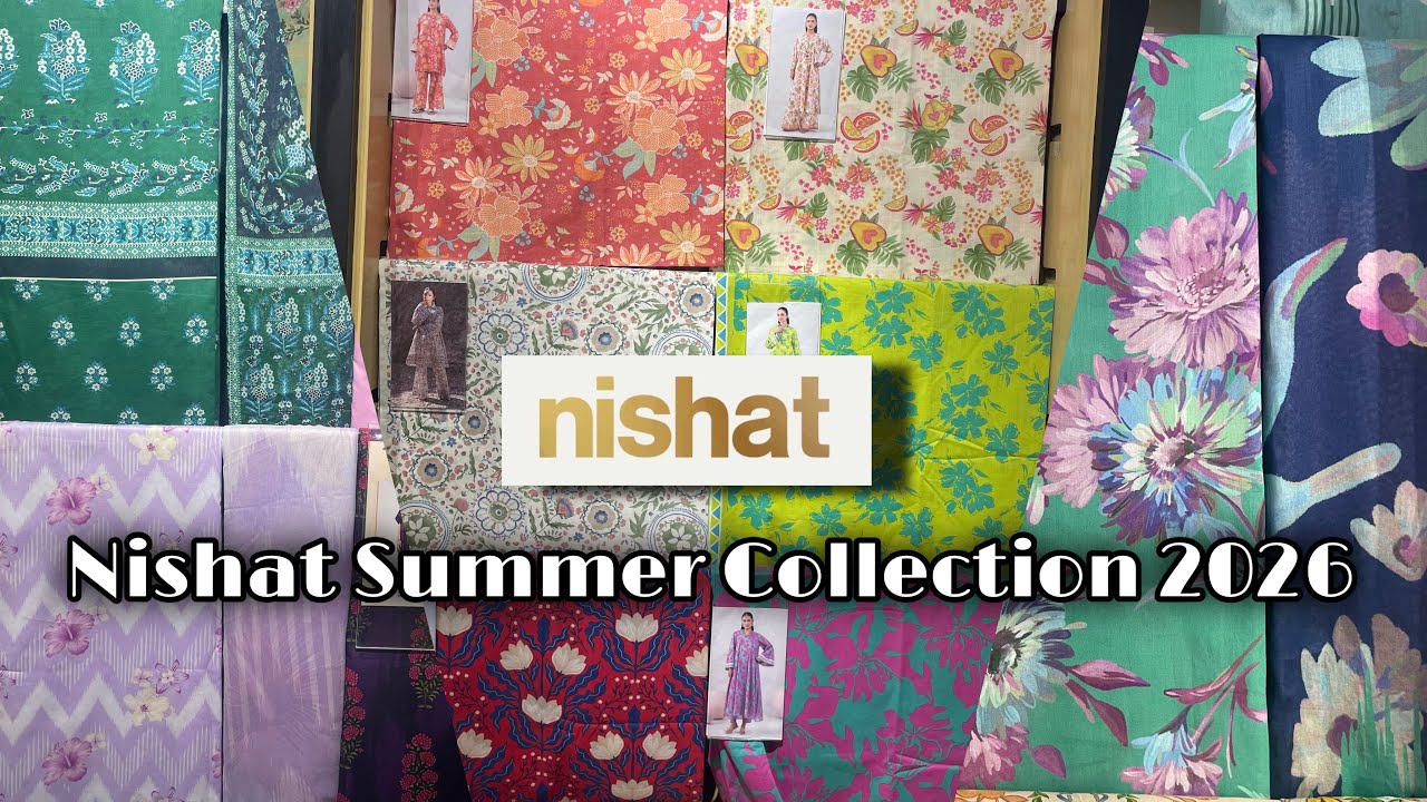 Nishat Eid Collection 2026 🎉🛍️ Nishat New Summer Collection 2026 🌸 Life with HiraHashaam 