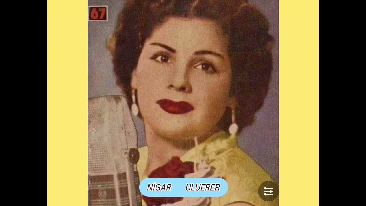 NİGAR ULUERER [ Avare Derler Bana ] 1960 Plak 