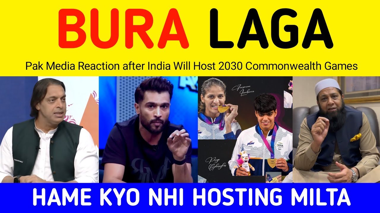 Pak Media Crying after India Will Host 2030 Commonwealth Games | Pak Media on India 39 Medals