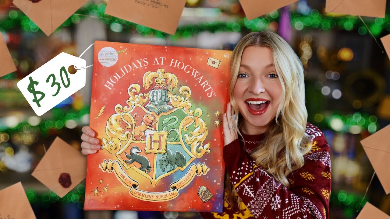 HARRY POTTER Advent Calendar UNBOXING 2022 | Day 1: Stationary