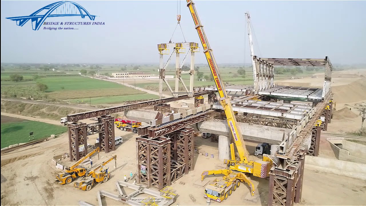 Truss Bridge Erection on Eastern Peripheral Expressway- 70x22M Span