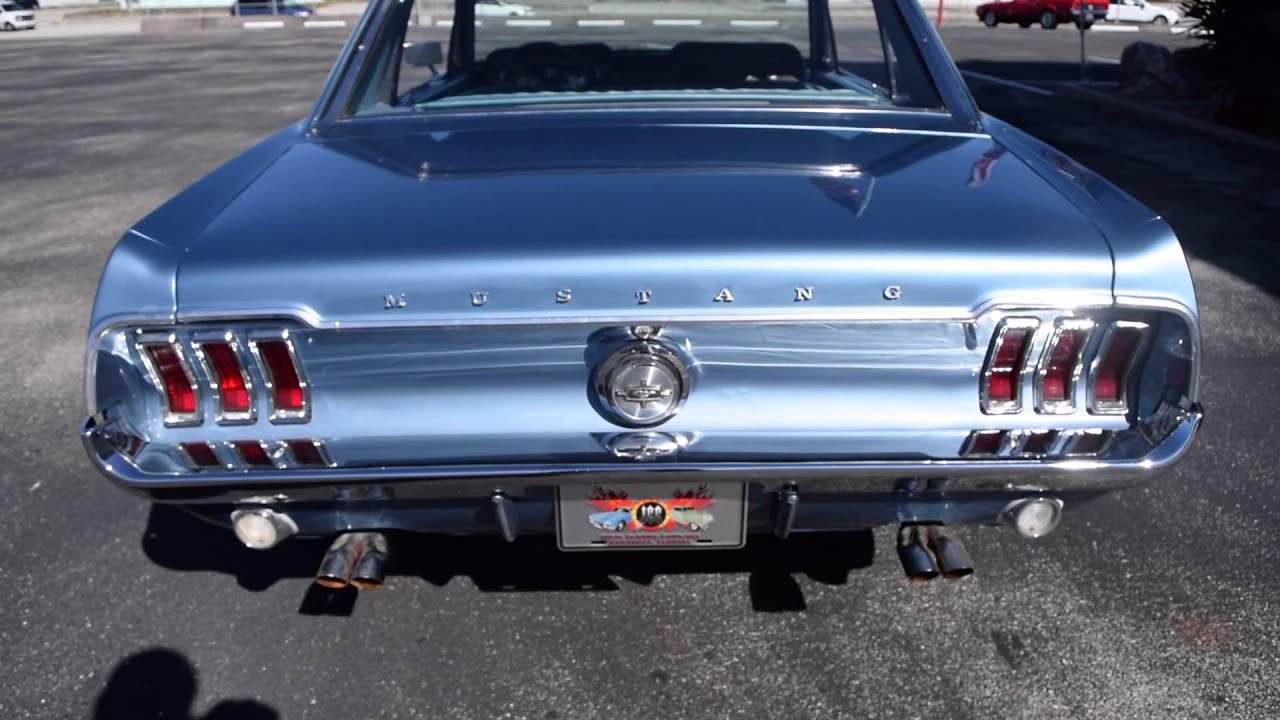 Walk Around & Start 1968 Ford Mustang #T292