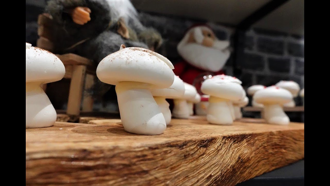 RECETTE DES CHAMPIGNONS DE NOEL EN MERINGUE facile