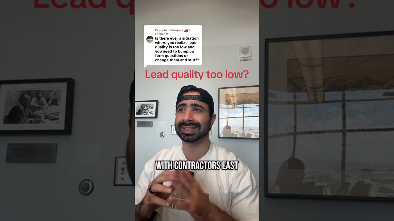 🚗 how to generate high quality leads as a contractor