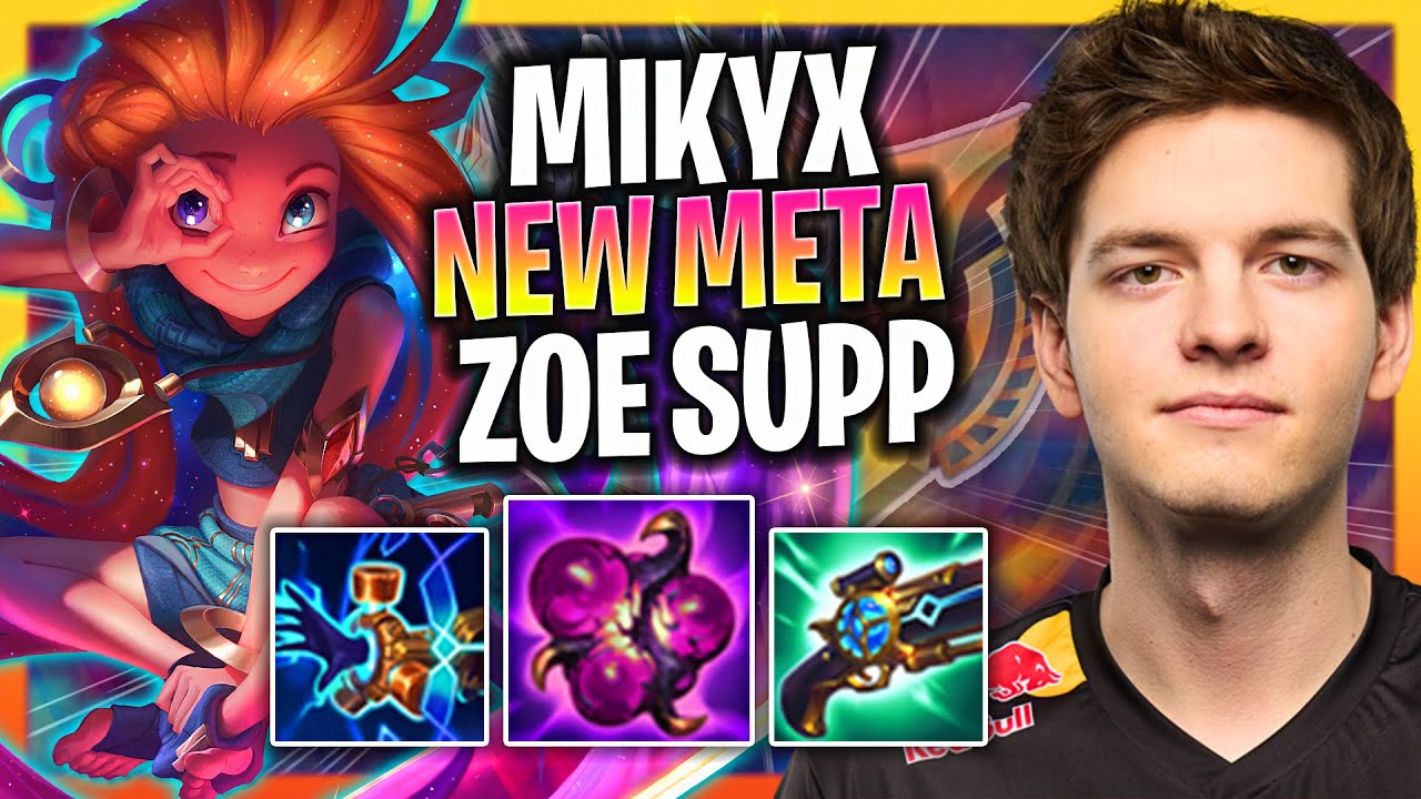 MIKYX TRIES NEW META ZOE SUPPORT! | G2 Mikyx Plays Zoe Support vs Nami!  Season 2024