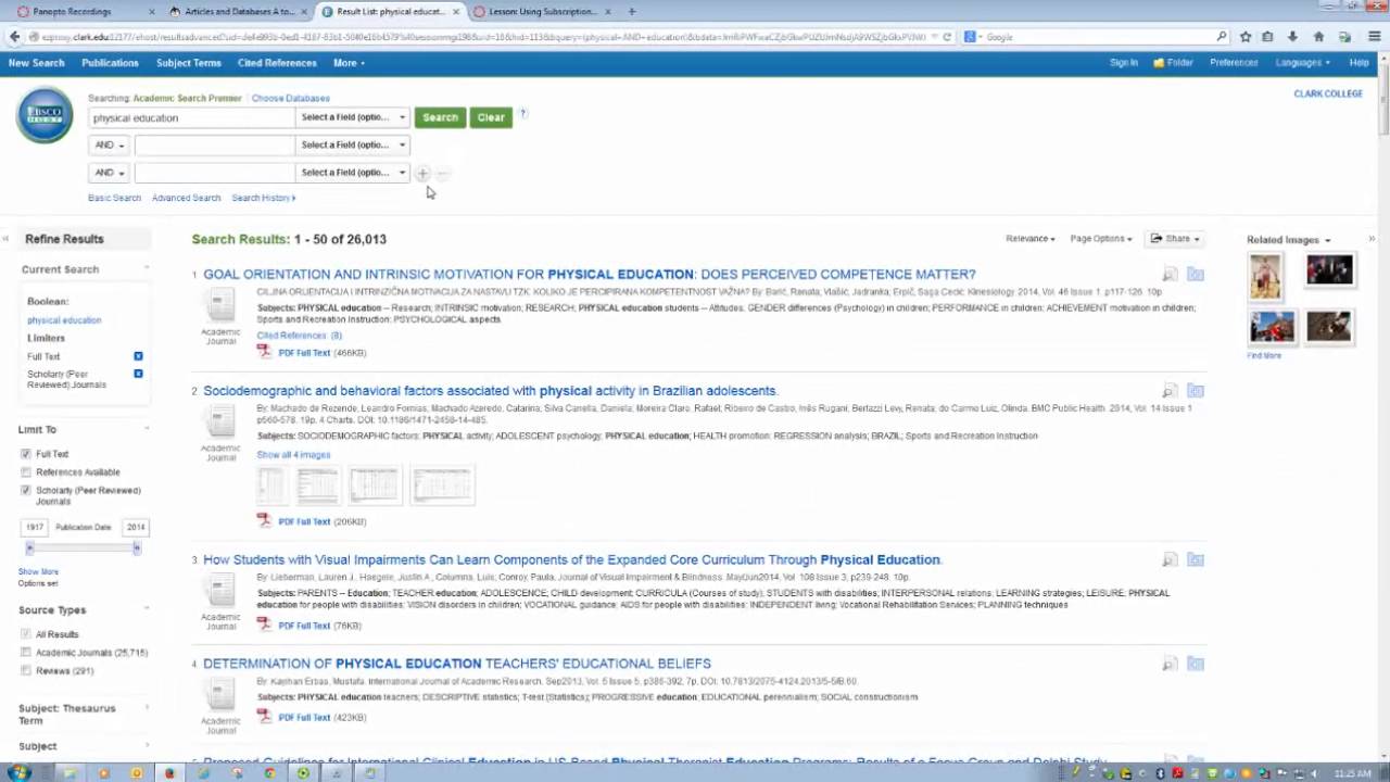 Using Subscription Databases and Boolean Logic to Locate Sources Efficiently
