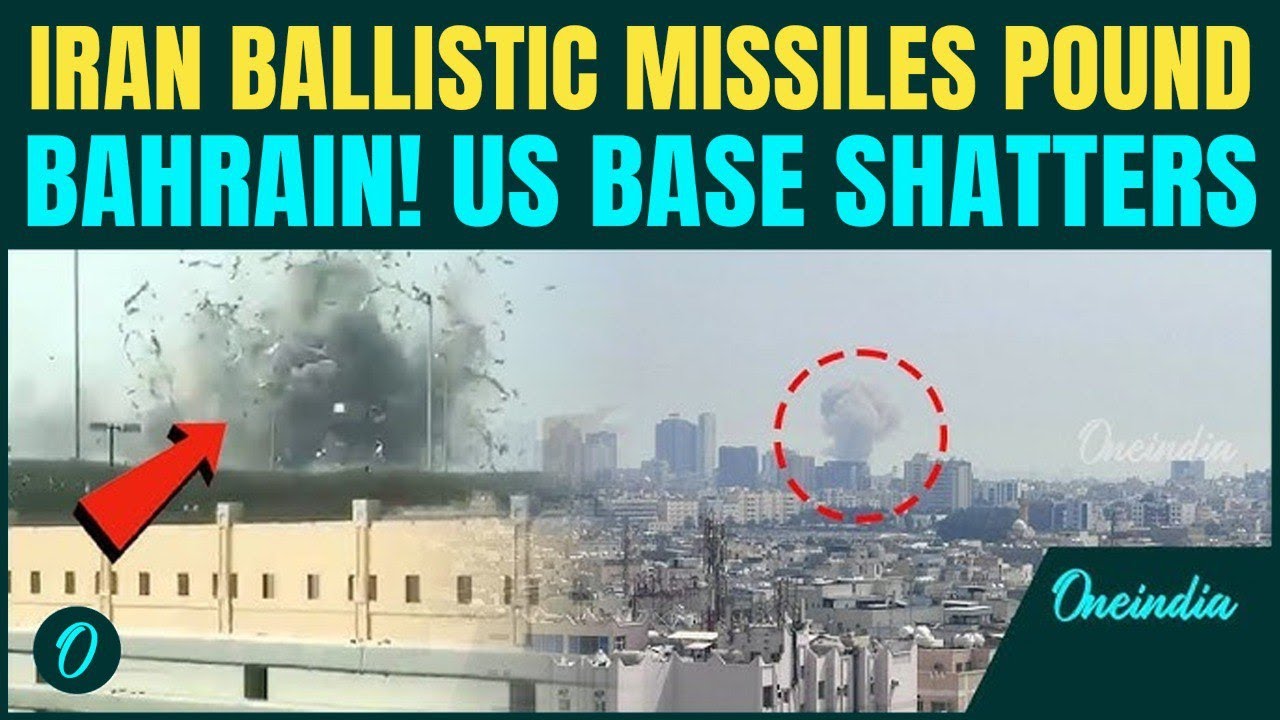 Iran Missiles POUND Bahrain! U.S. Fifth FLEET Base Hit In Drone Strike | CHILLING Video