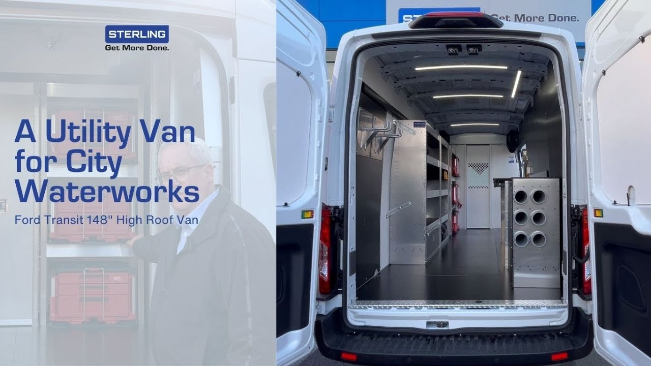City Waterworks Fleet Vehicle | Ford Transit 148