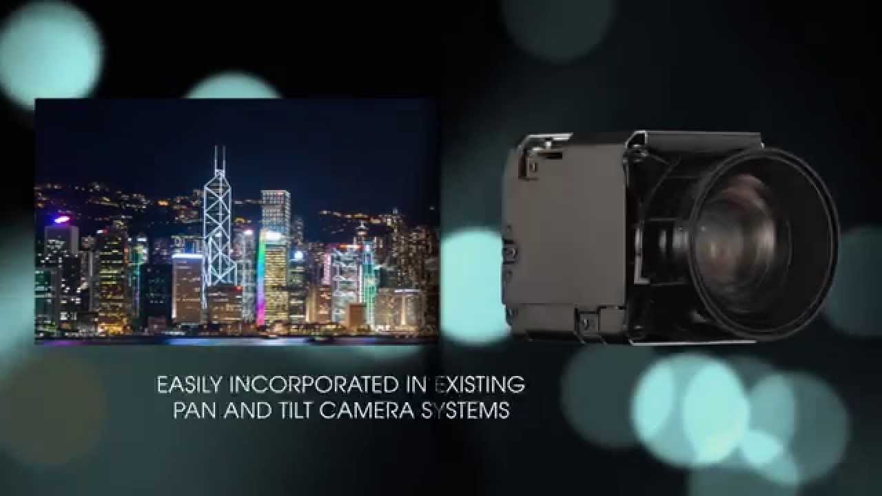 Sony's FCB-ER8300 4K Industrial Camera block