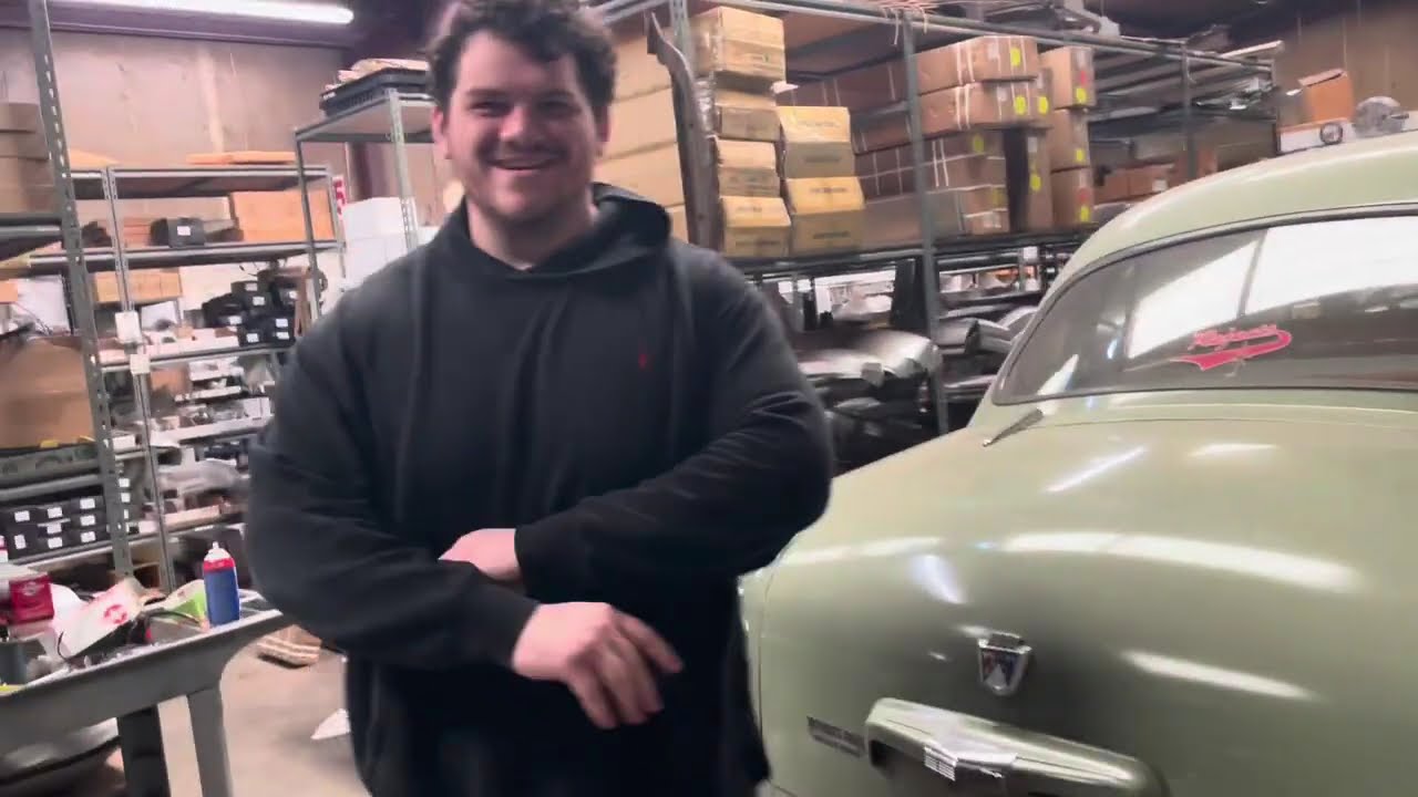 1952 Ranch Wagon begin rust repair