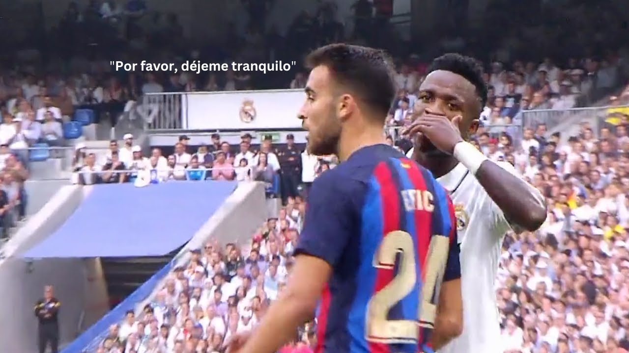 Vinicius se venga de Eric García