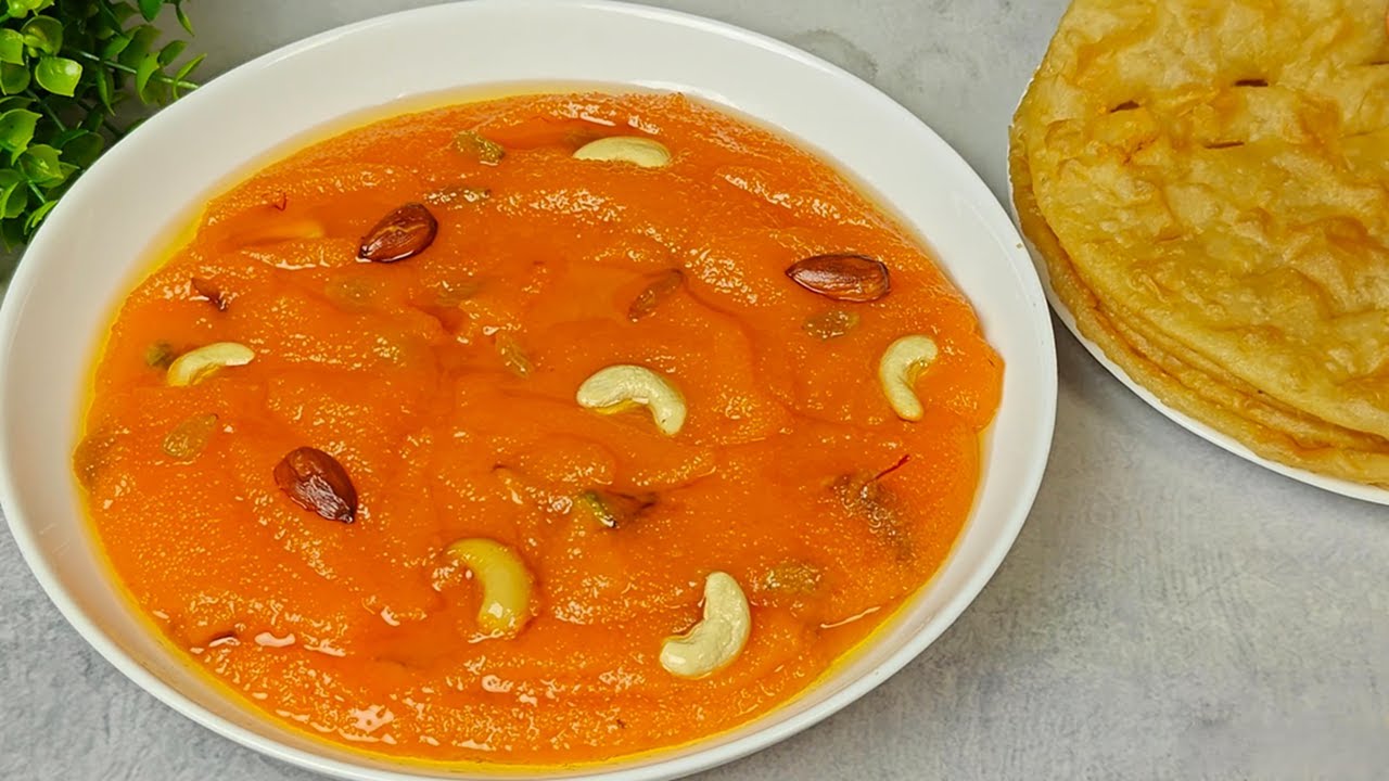 Halwa Poori Paratha Recipe | Suji Halwa Aur Puri | Halwai Jaisa Halwa Poori Paratha