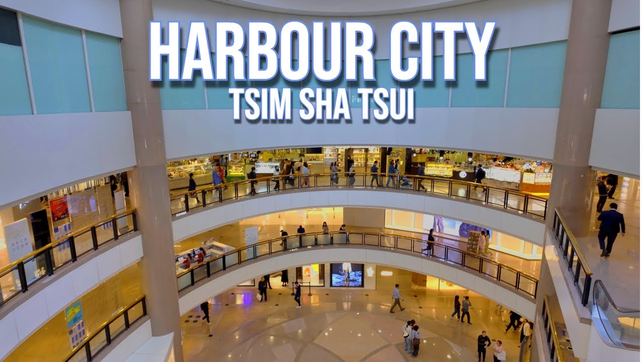 【4K】𝐖𝐀𝐋𝐊 🇭🇰 Harbour City in Tsim Sha Tsui, Kowloon Hong Kong 香港九龙尖沙咀海港城