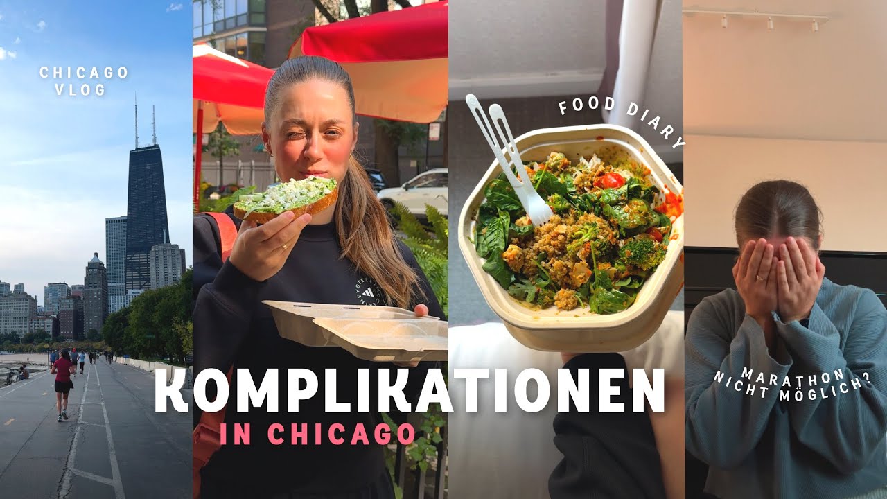 Die Woche vor meinem 10. Marathon in Chicago + Komplikationen