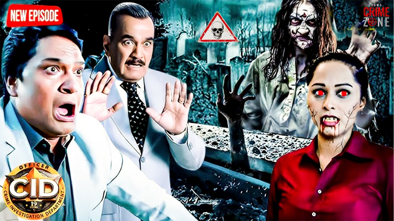 पूर्वी हो गई है आत्माओ के वश मे किया CID पर हमला | CID | Ghost Story | Horror Episode #horror #2026