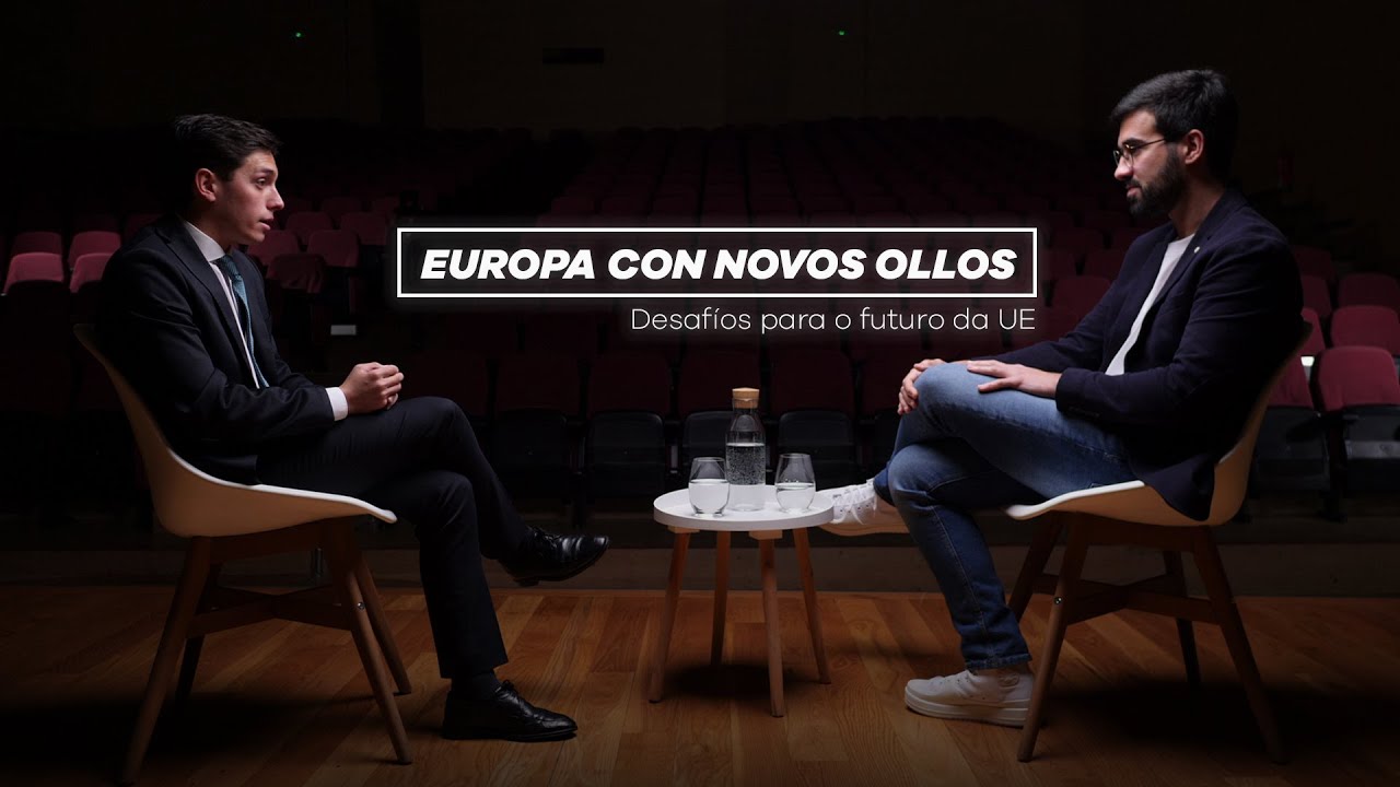 Europa con novos ollos. Conversa entre Serxio María e Yannick Juncal
