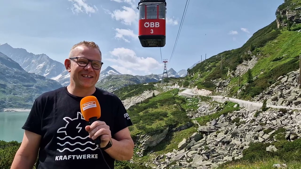 Gigantische Kraftwerksbaustelle Tauernmoos: Am und im Berg ist viel im Gange