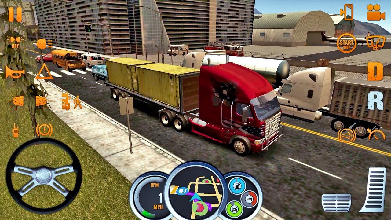 Truck Simulator USA #12 - Truck Games Android IOS gameplay #truckgames
