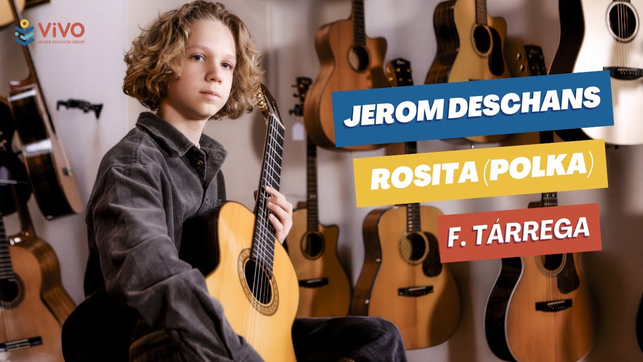 Francisco Tárrega – Rosita (Polka) (Classical Guitar – Jerom Deschans)