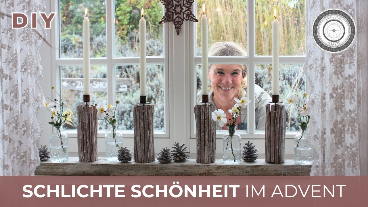 DIY - ein ADVENT HINGUCKER - Für immer haltbar