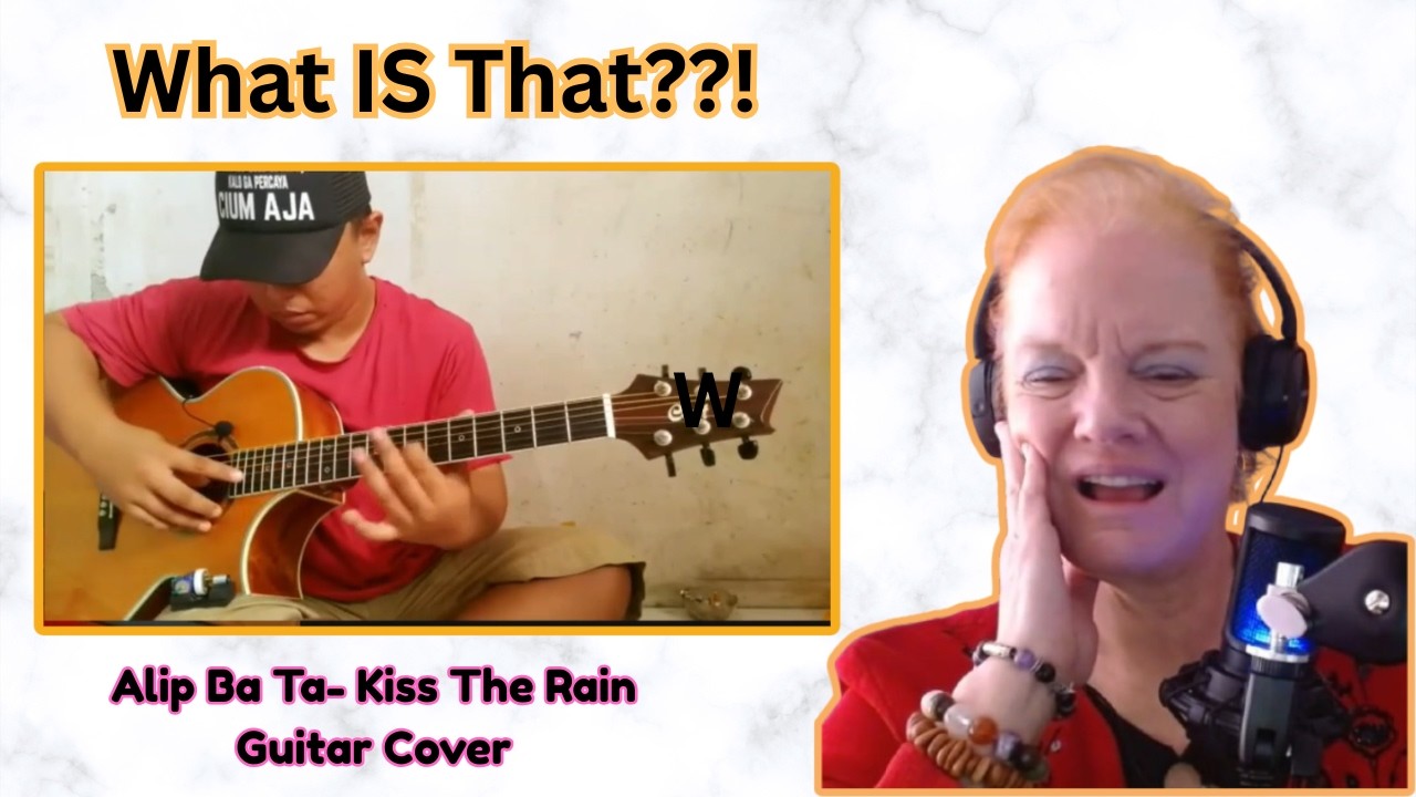 Singer's FIRST TIME REACTION to Alip Ba Ta - Kiss the rain Guitar Cover