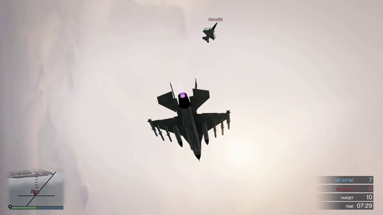 GTA 5 Dogfight - TwT Fast TwT vs OVerLord601