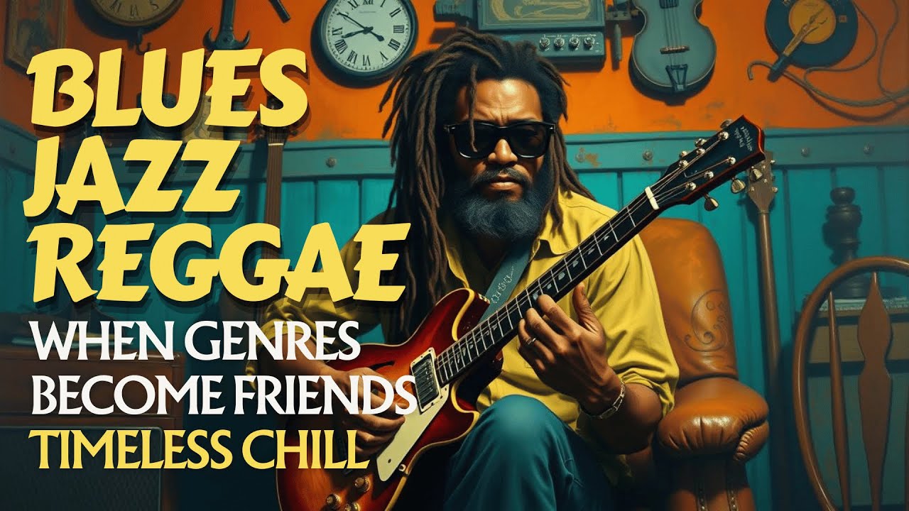 The Night Reggae Met Jazz & Blues | Smooth Chill Fusion Journey