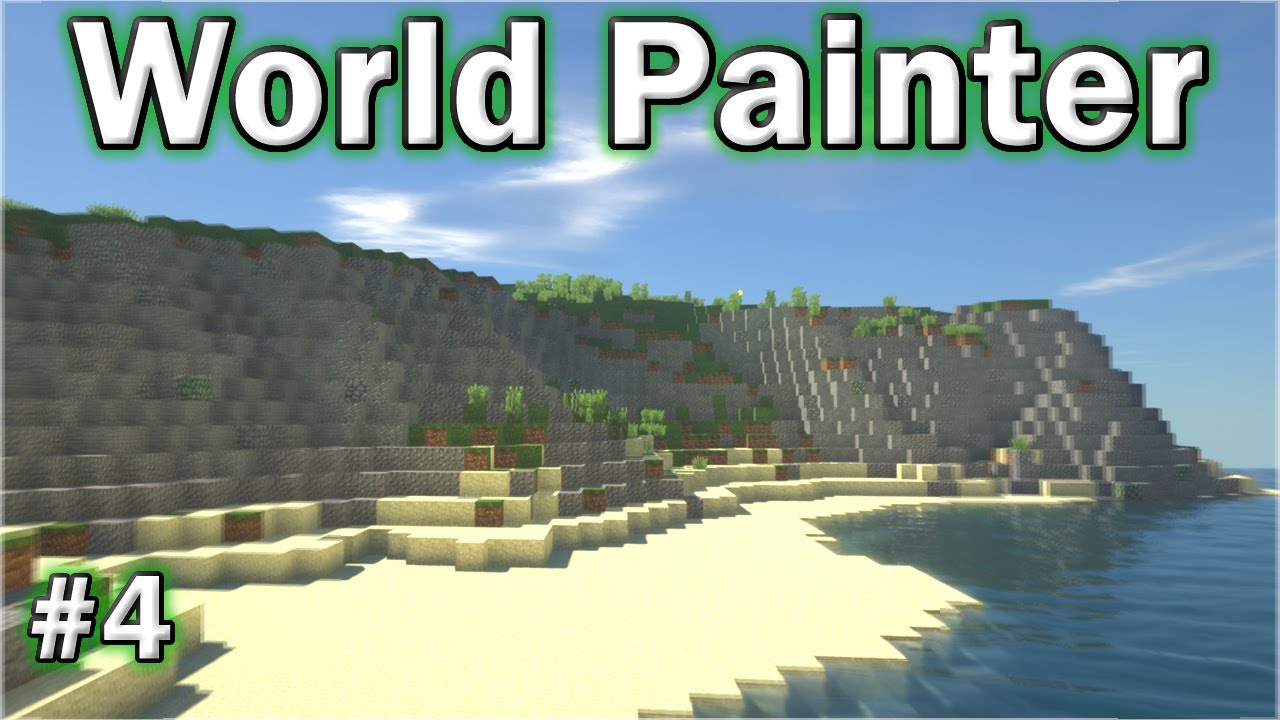 🗺️ World Painter Tutorial - #4 - Cliffs & Beaches