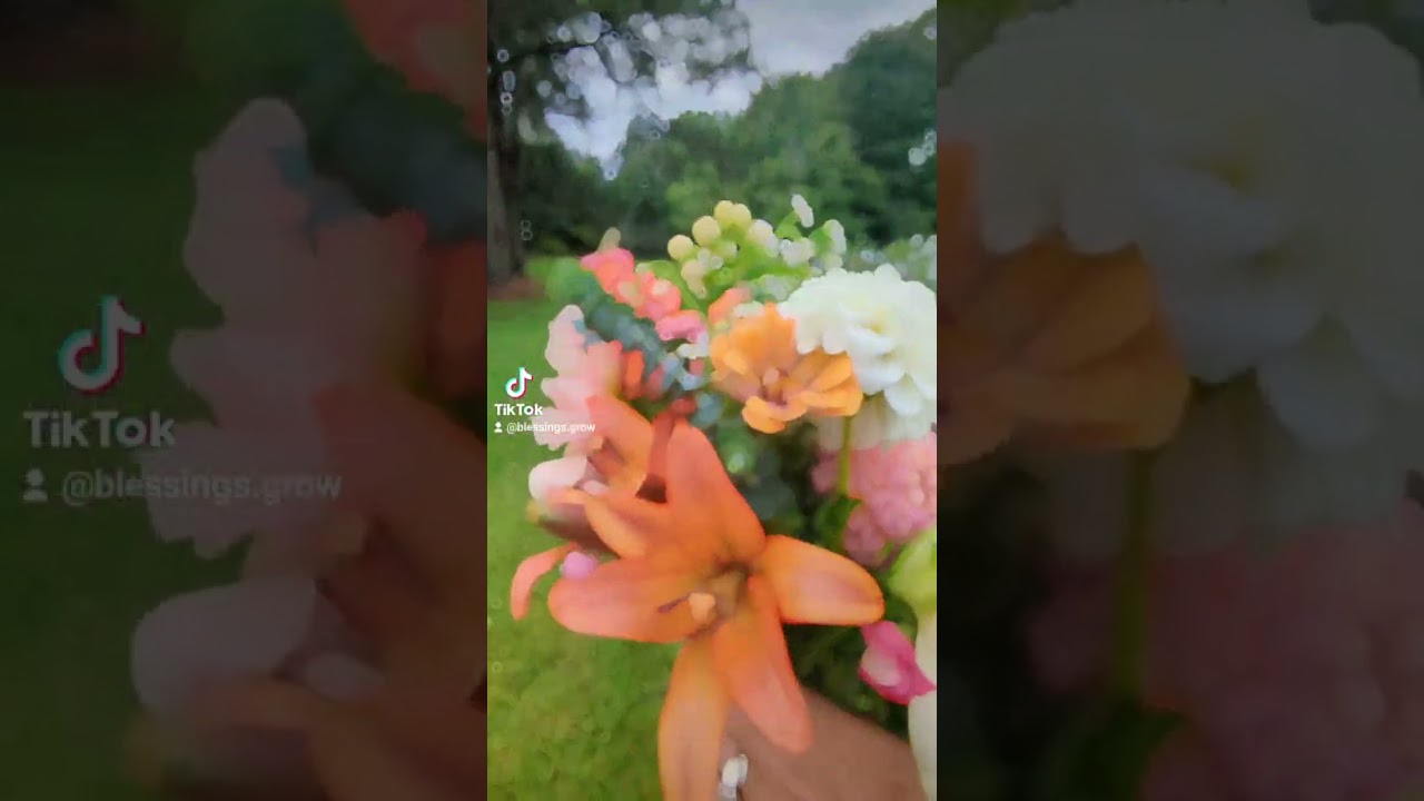 DIY Farm Fresh Bridal Bouquet