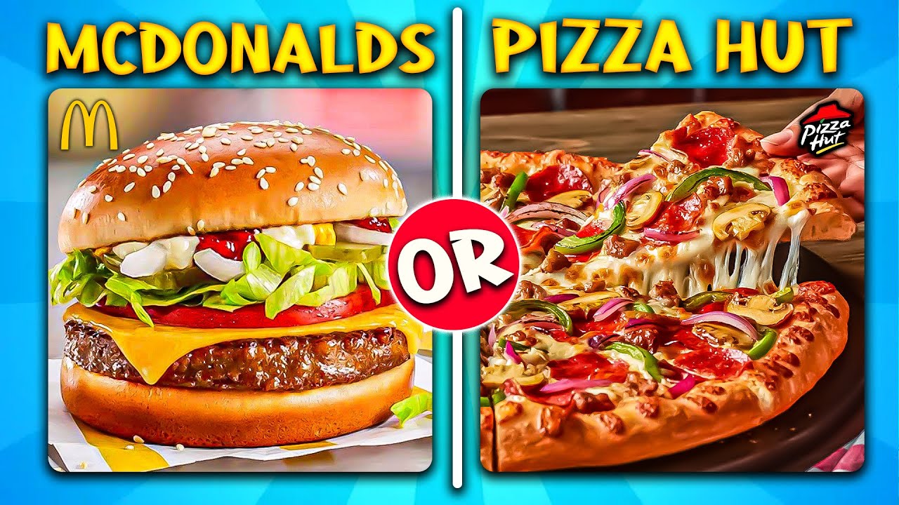 Pick one and kick one: Fast Food Edition