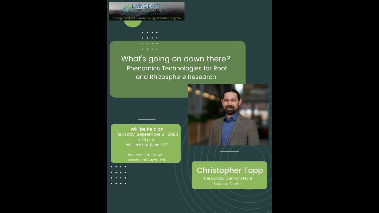 Dr. Christopher Topp - Sept 21, 2023