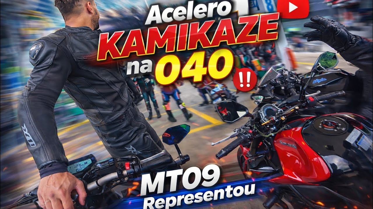 [4K] MT09 no modo Kamikaze. Rolê pra 040!!!