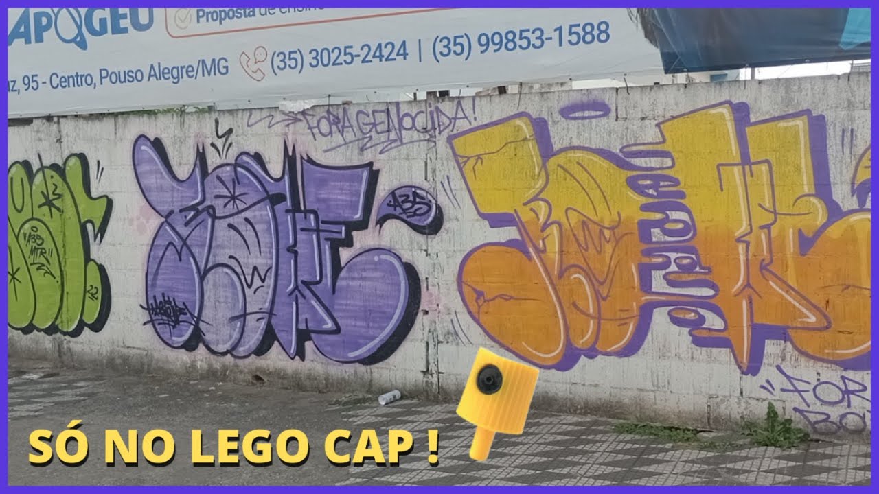 GRAFFITI THROWUPS LEGO CAPS 🇧🇷