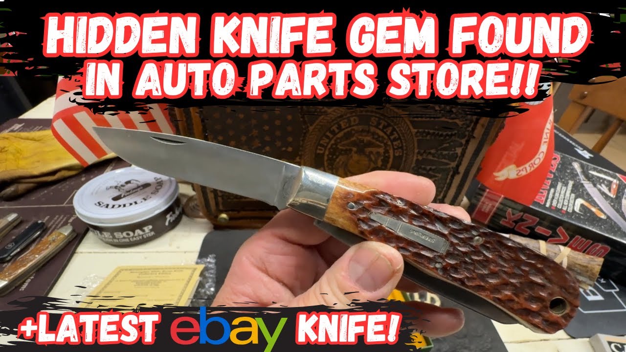 I Found a HIDDEN KNIFE GEM in an Auto Parts Store!