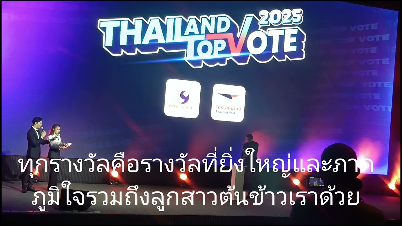 ขอแสดงความยินดีทุกๆรางวัล