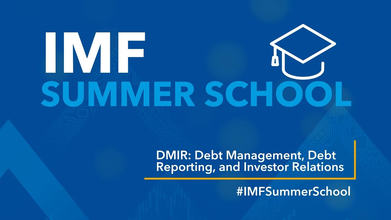 IMF Summer School: Debt Management, Debt Reporting, and Investor Relations (DMIR)
