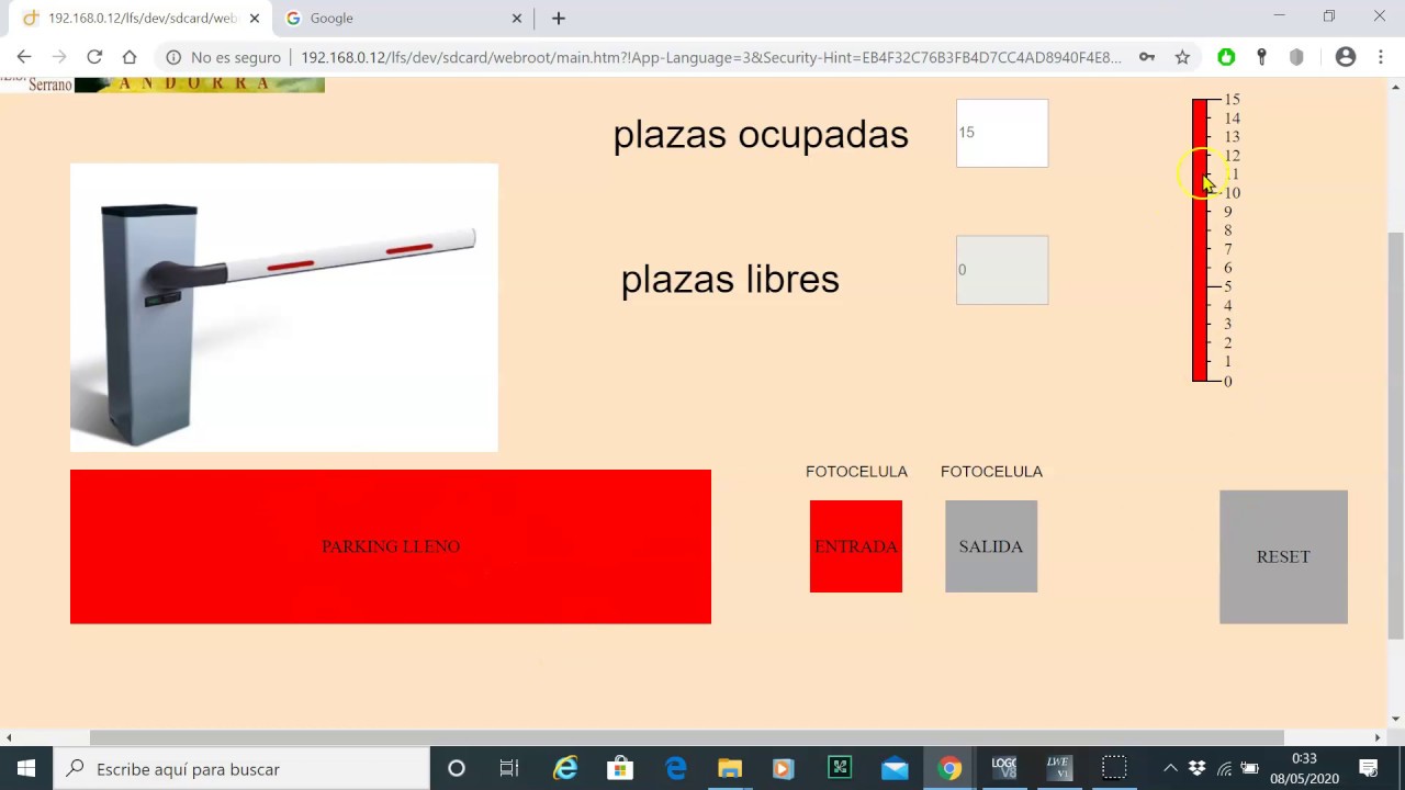 Logo Web Editor.Contadores.Control parking
