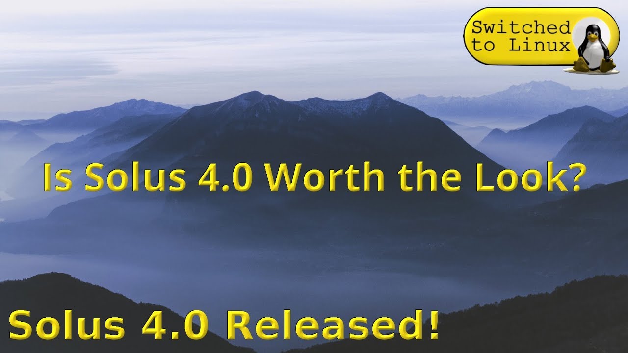 Solus 4.0 Release!