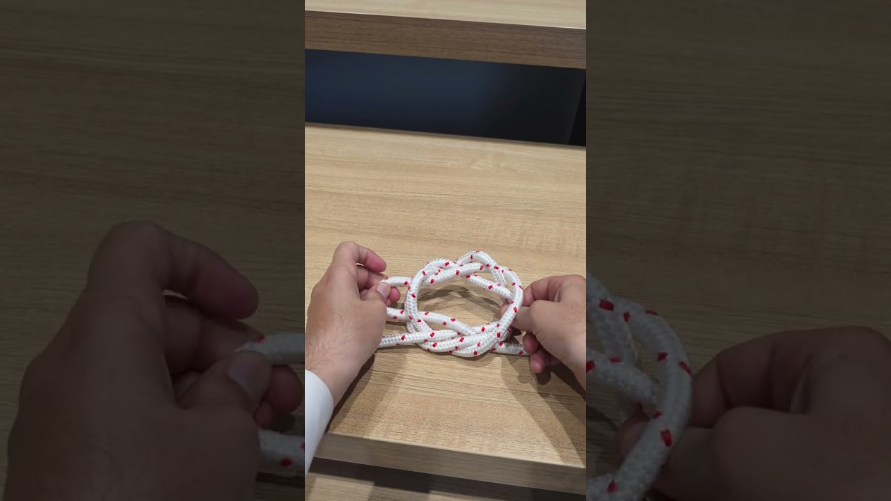Jury mast knot explained in 30 seconds! #sailingskills