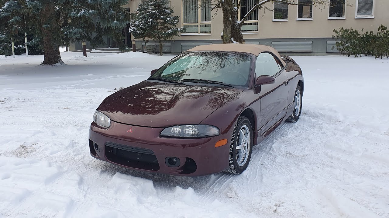 Mitsubishi Eclipse GS-T Spyder 1997 restoration project. Intro video (first walk around)
