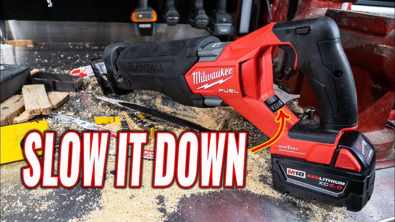 Обзор Milwaukee 2822 M18 FUEL Sawzall с One-Key