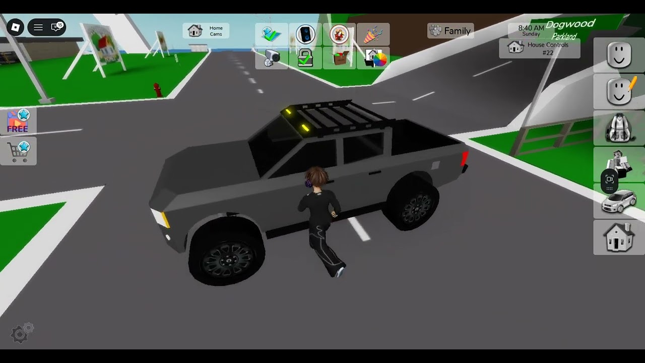 Today we played Brookhaven in a mansion (Roblox)