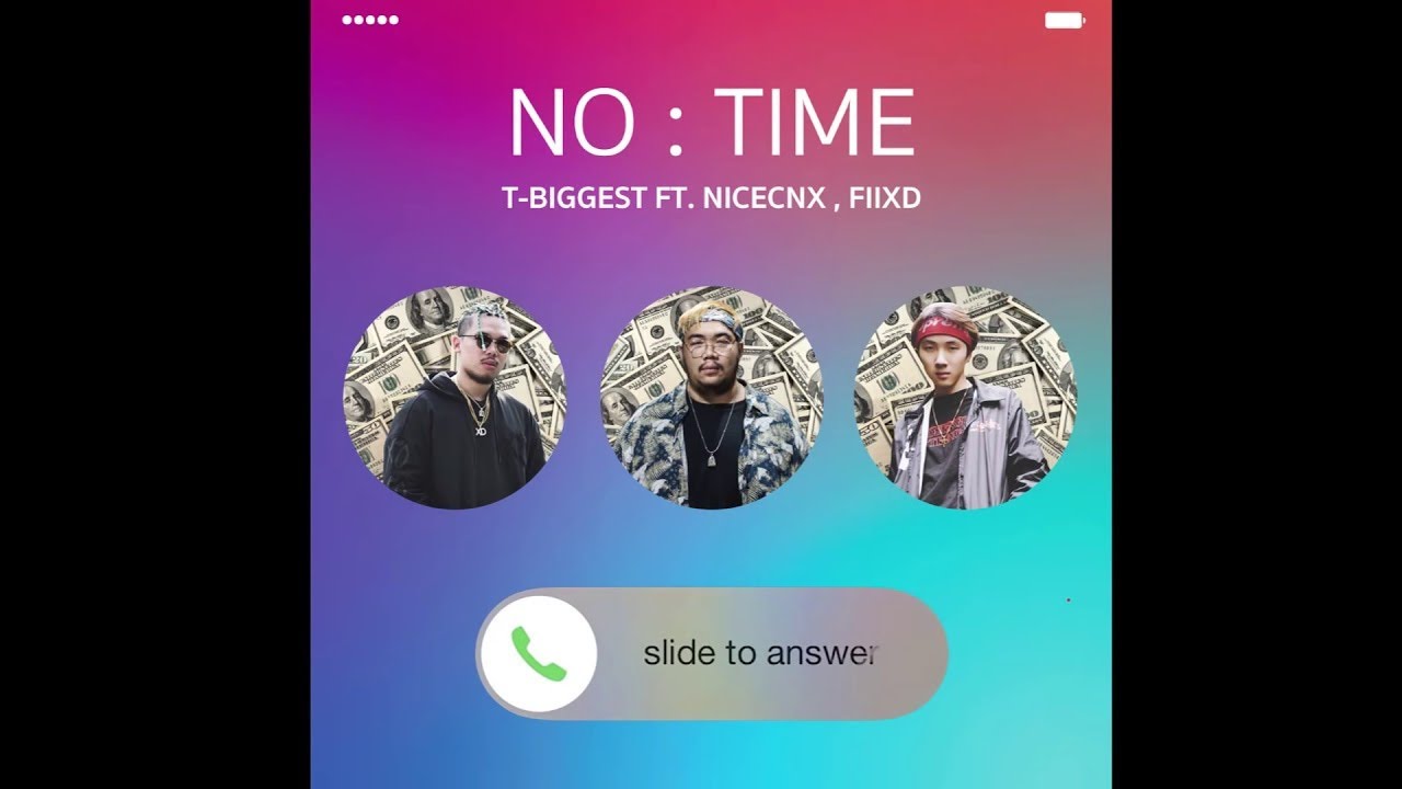 T-BIGGEST - NO TIME (ไม่มีเวลา) Ft.NICECNX , FIIXD (PROD.BEATSWAY)