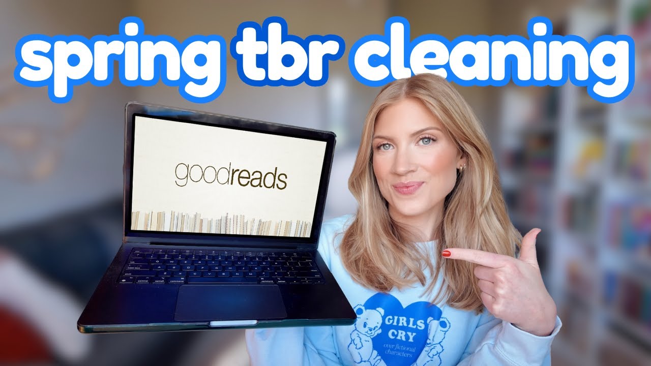 I finally tackled my out-of-control goodreads tbr 🧹📖