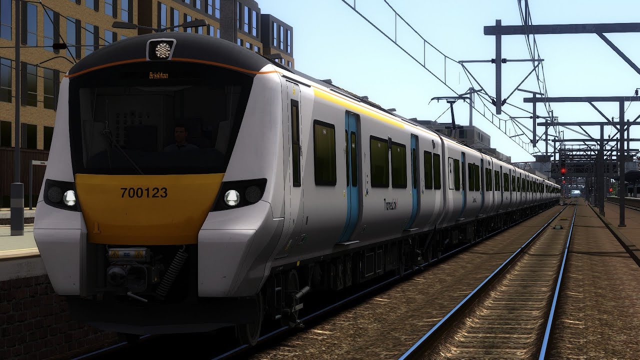 TRAIN SIMULATOR - Cambridge to Brighton (with announcements) - AP Class 700