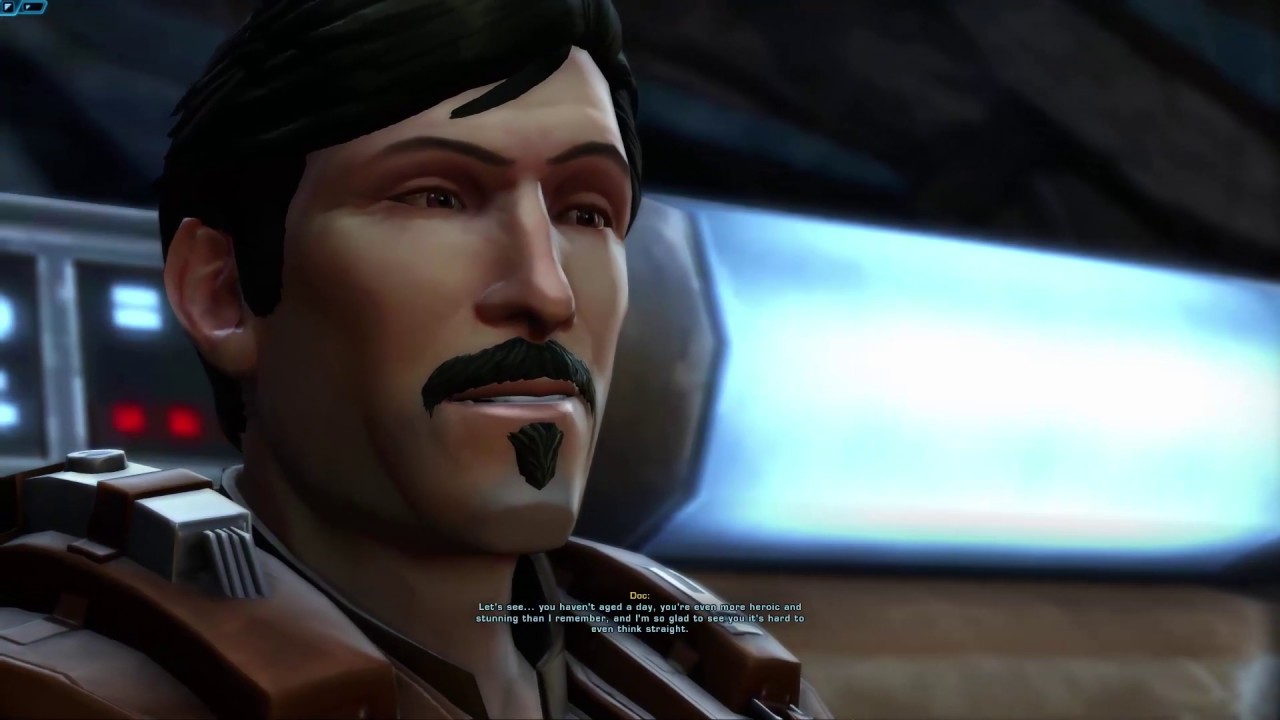 Jedi Knight Doc Romance Reunion - SWTOR 5.10 Jedi Under Siege