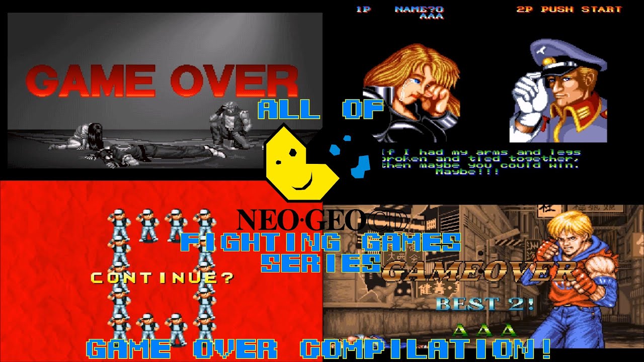 Game Over: All of Neo-Geo CD's Fighting Games series Compilation!