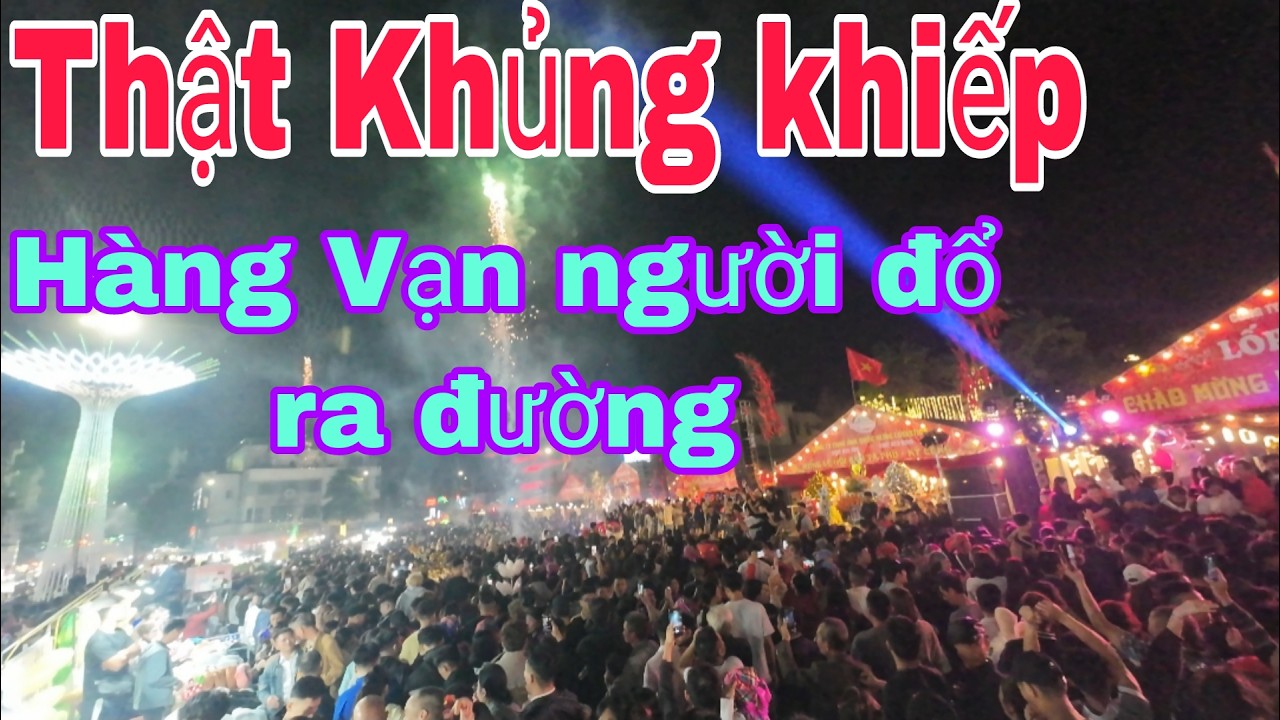 Toàn cảnh lễ hội Đền Kỳ Cùng -Tả Phủ đêm 26 đông nghẹt thở