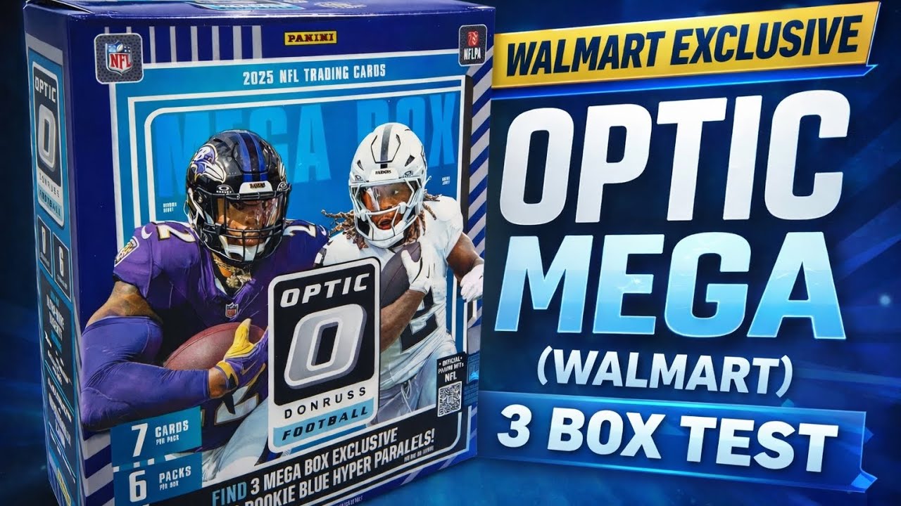 2025 Panini Optic NFL Mega Box (Walmart Exclusive) 3 Box Test