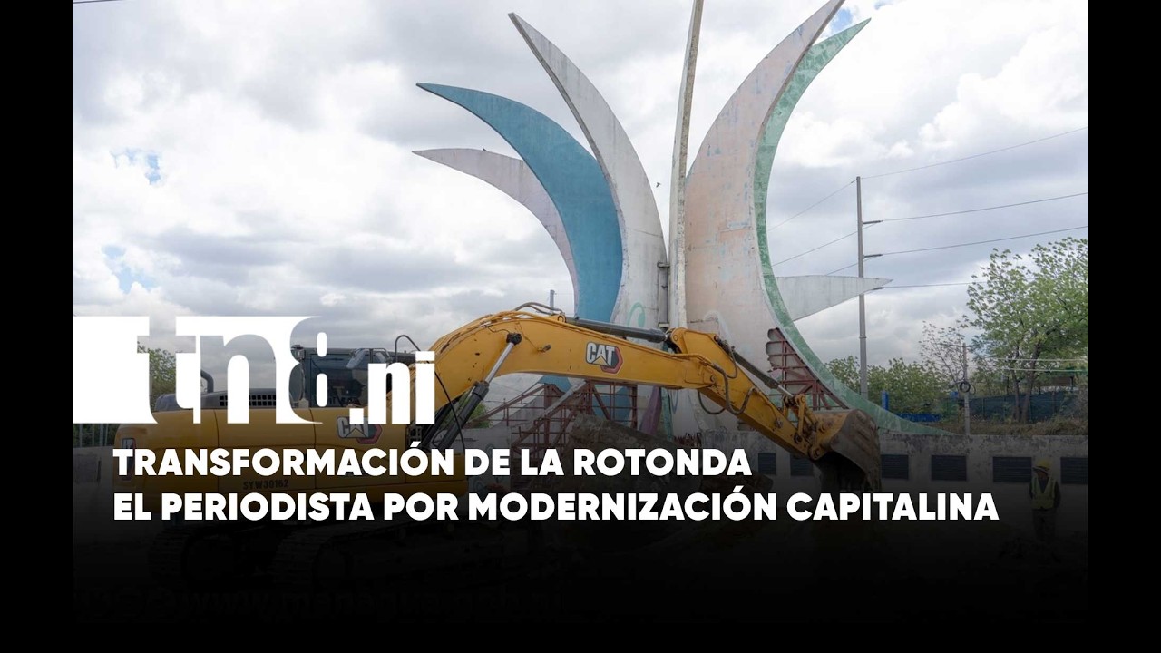 Transformación vial: Retiran estructuras en Rotonda El Periodista por nueva pista